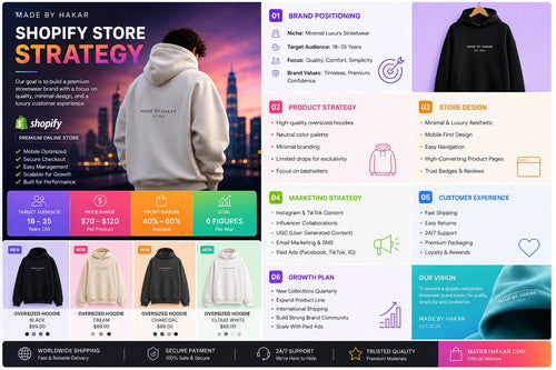NØIR Avenue hoodie campaign media